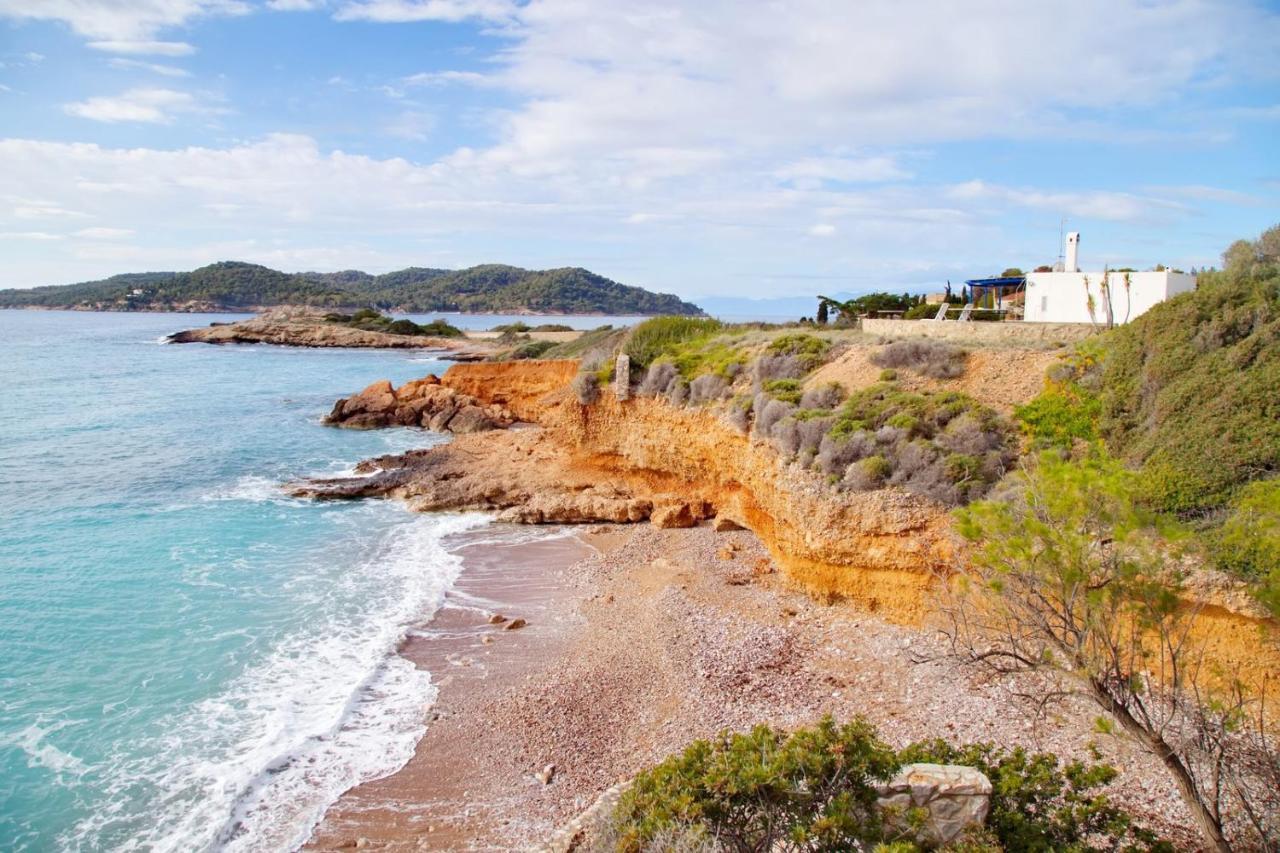 Aroura Homes 4Br Beachfront Villa Spetses Town Ngoại thất bức ảnh